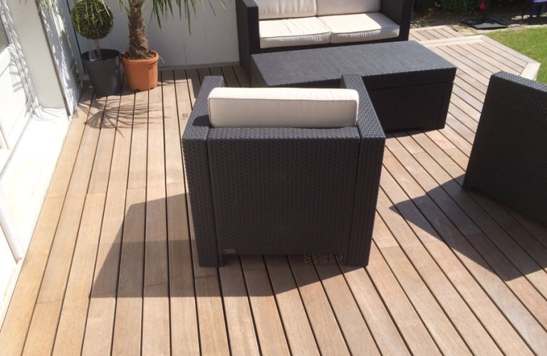 Nettoyage / Dégrisage de votre terrasse