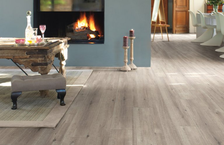 Stratifiés Impressive Chêne Raboté Gris