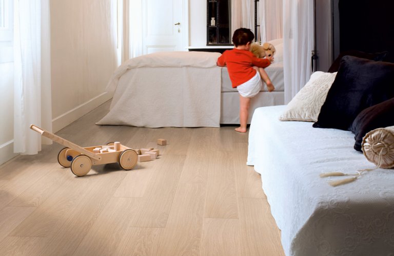 Stratifiés Impressive Chêne Verni Blanc