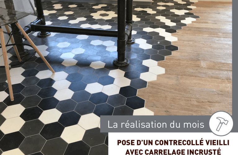 MÉLANGE DE CARRELAGE ET DE PARQUET