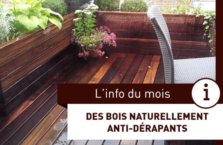 LES TERRASSES EN BOIS GLISSENT-ELLES ?