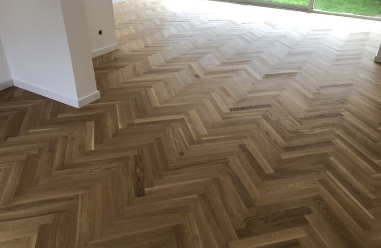 Pose d'un parquet PRESTIGE BASIC à Marcq-en-Baroeul