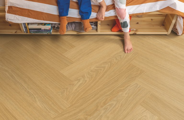 Parquet Vinyle Clipsable Chêne Miel Pur