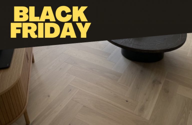 BLACK FRIDAY 2025 Bâton Rompu Chêne Animoso Live Pure Brossé Vernis 138MM