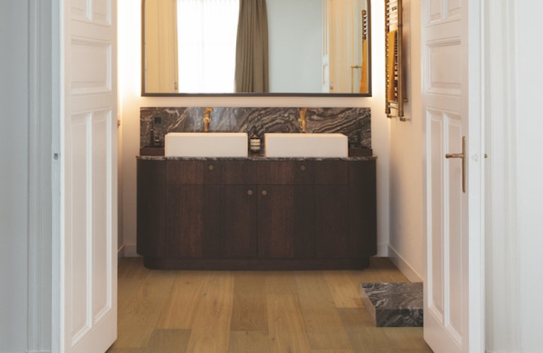 Contrecollés CHÊNE CAPPUCCINO BLANC EXTRA MAT CASC6033