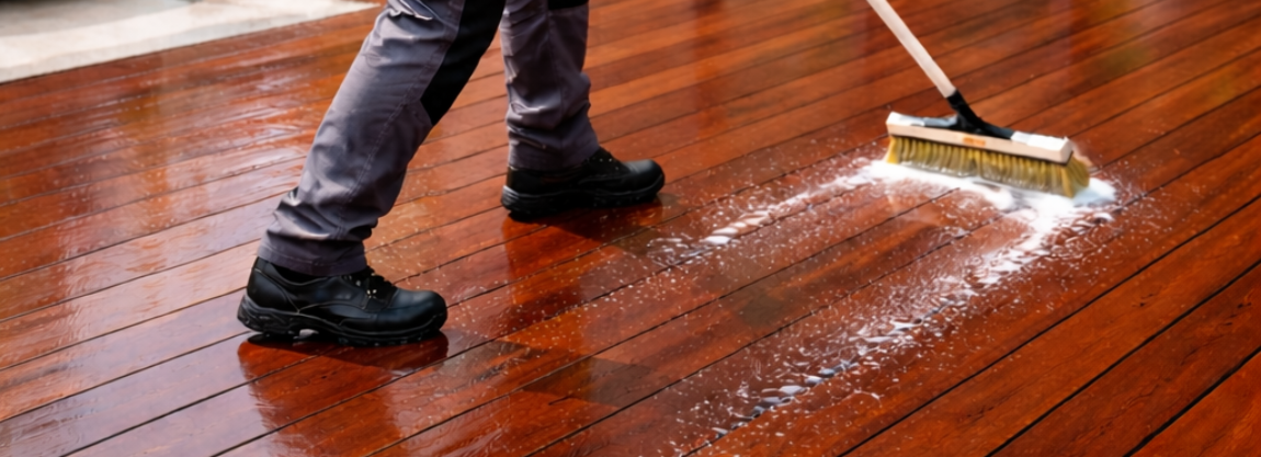 Comment entretenir sa terrasse en bois ? Nettoyage, dégrisage et protection