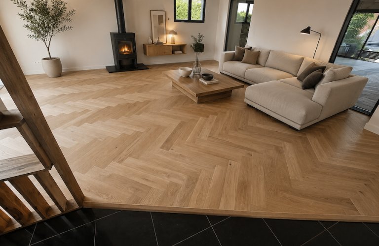PARQUET CONTRECOLLÉ CHÊNE CORN HUILÉ "A LA CARTE"