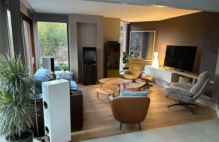 Pose d'un parquet contrecollé Chêne Andante 181 brossé huilé
